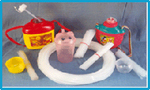 Pharmaceutical water bottle from catalogue